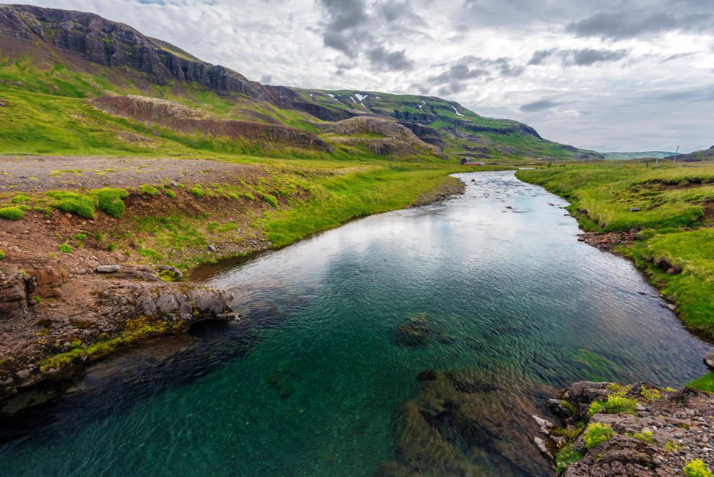 Laxa River, Iceland