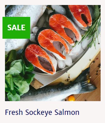 fresh sockeye salmon sale