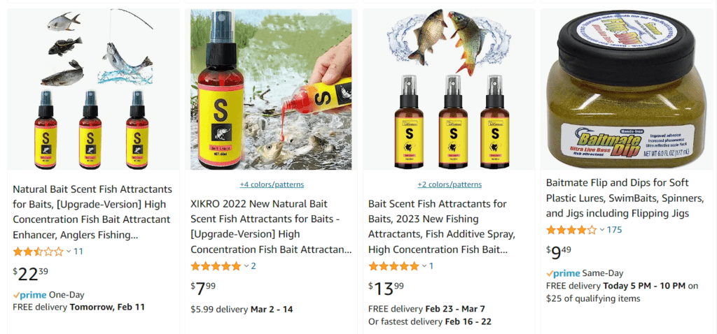 best bait scents for salmon fishing
